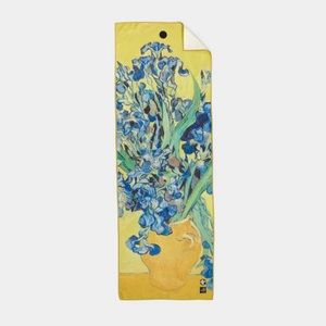 Manduka Yogitoes+ Repreve® Yoga Mat Towel Van Gogh Irises
